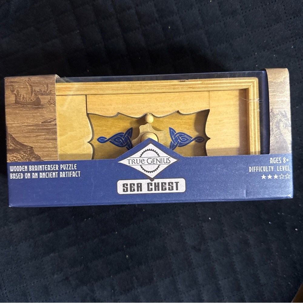 True Genius Sea Chest Puzzle Box
